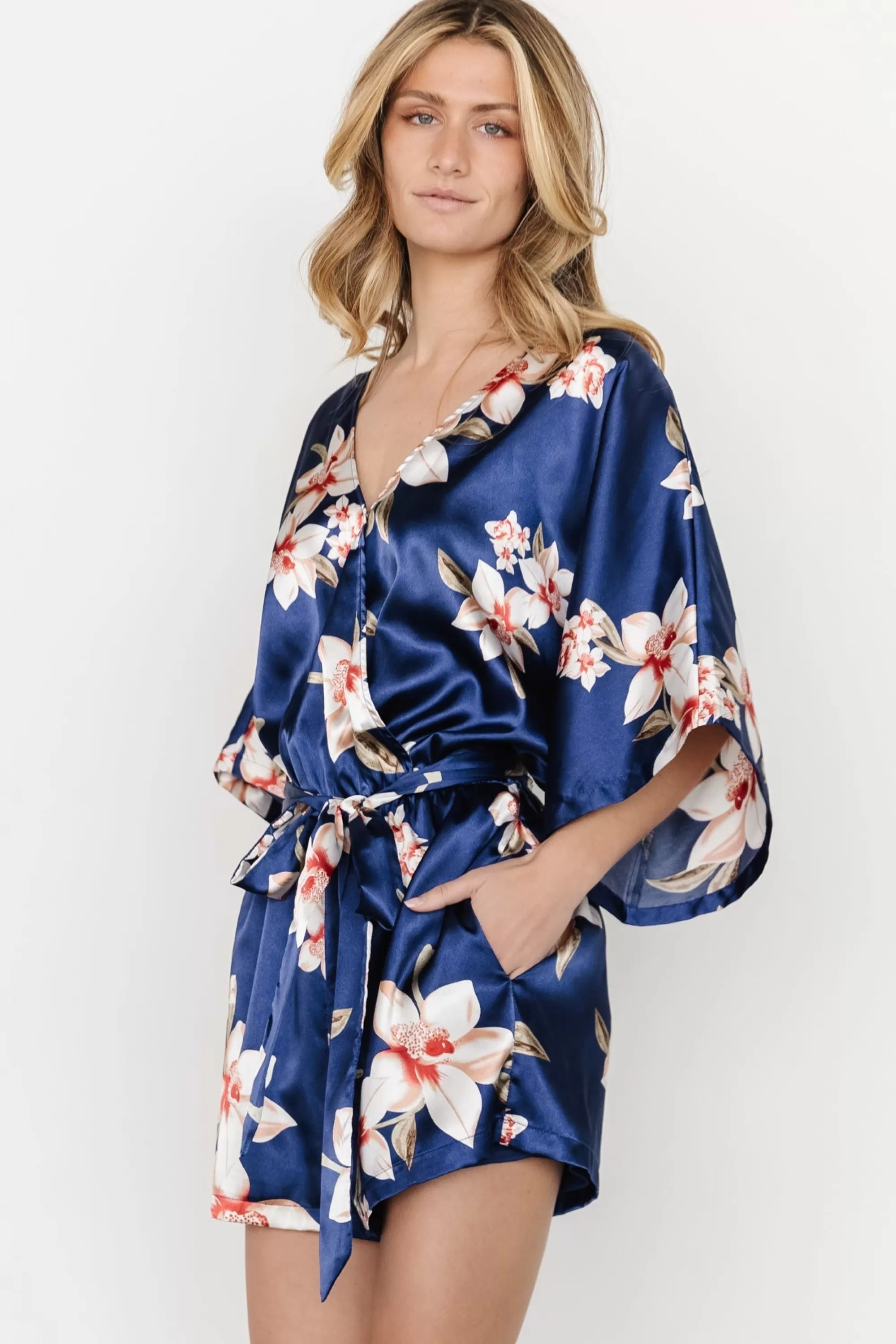 Baltic Born JUMPSUITS + ROMPERS | Aegean Romper | Vintage Blue Floral