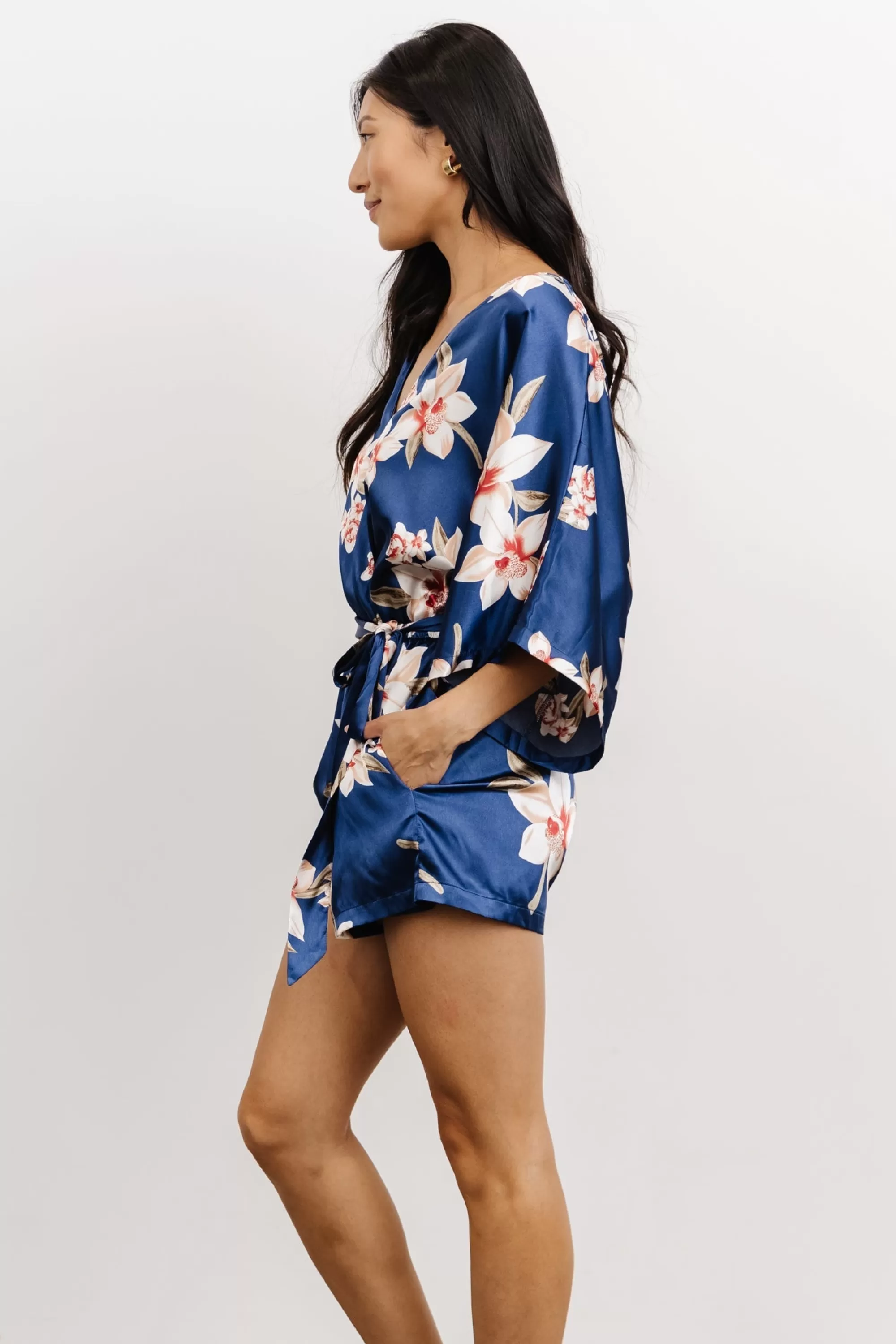 Baltic Born JUMPSUITS + ROMPERS | Aegean Romper | Vintage Blue Floral