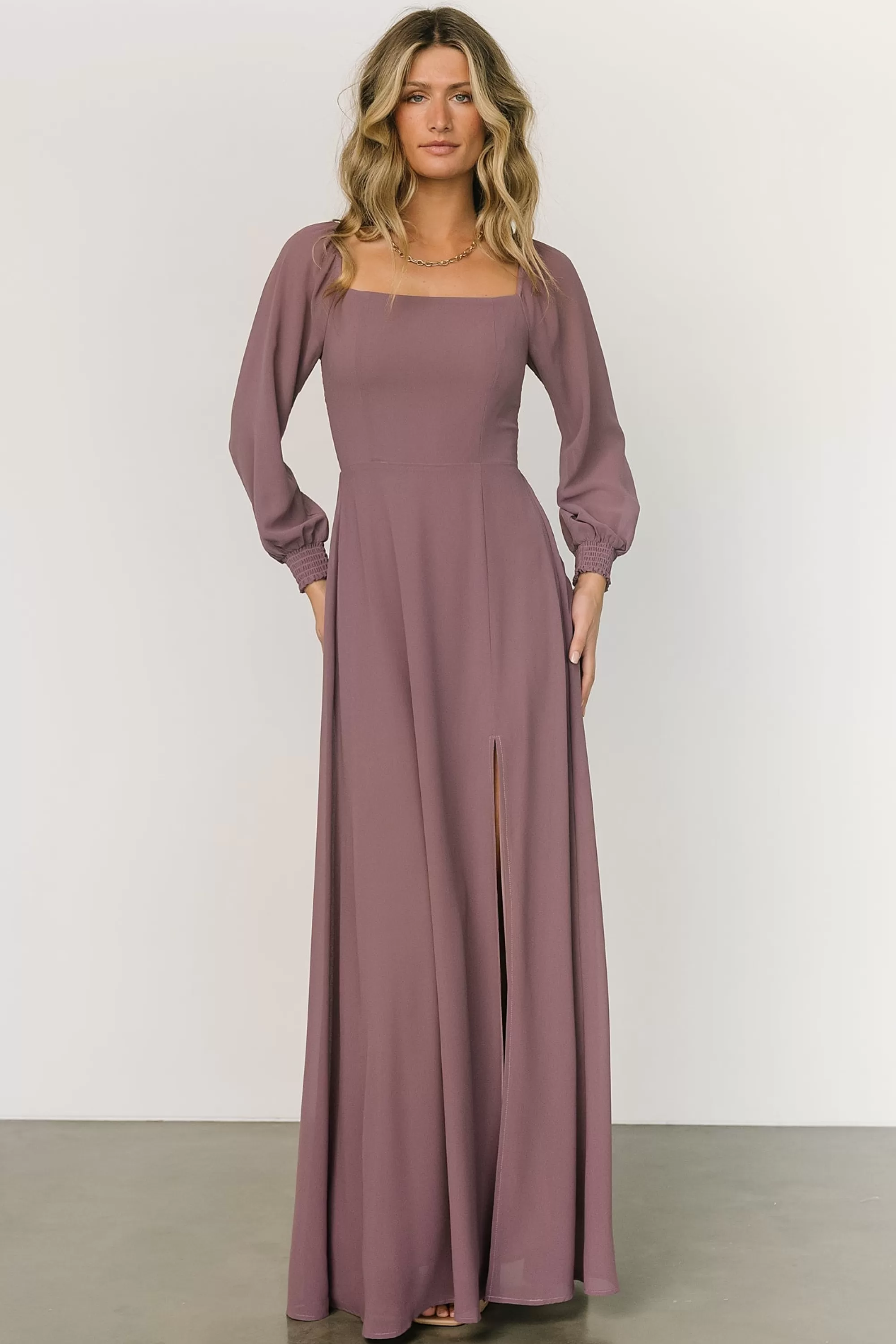 Baltic Born maxi dresses | WEDDING SUITE | Giselle Maxi Dress | Vintage Plum