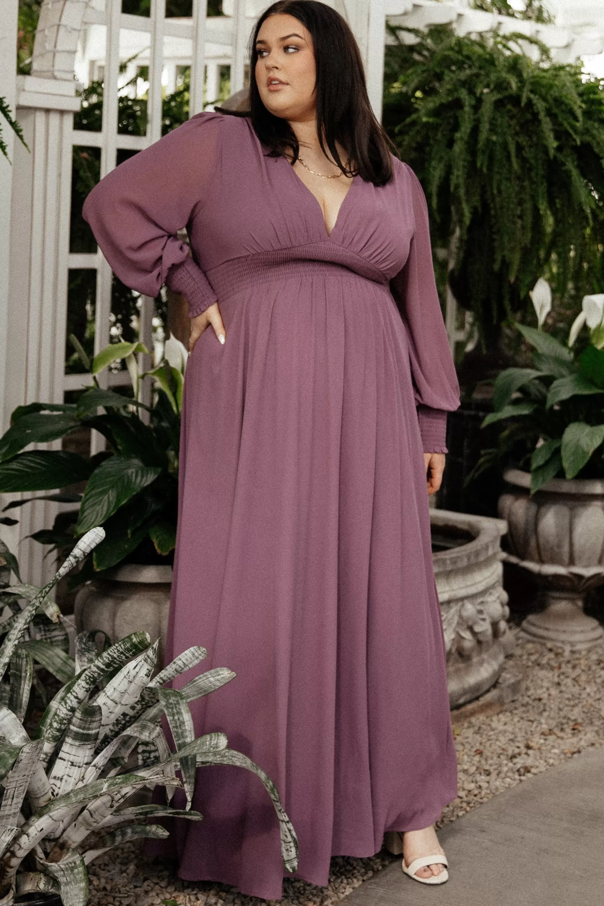 Baltic Born WEDDING SUITE | wedding guest | Olivia Maxi Dress | Vintage Plum